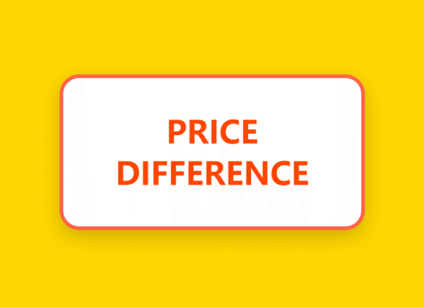 Price Difference