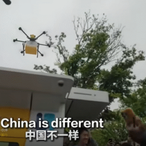 Drone food delivery + one day study