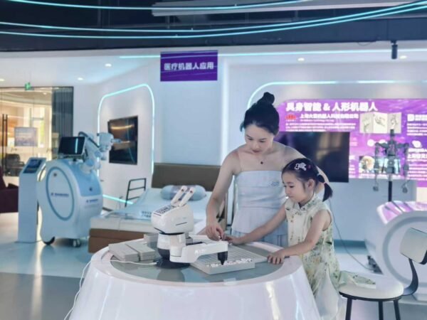 Shanghai drone delivery + robot soccer day trip itinerary